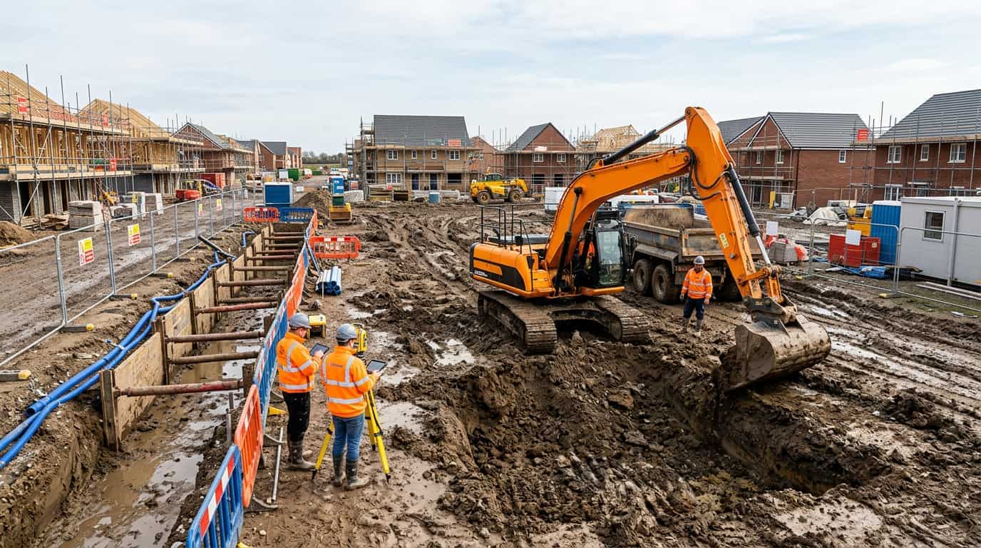 Basement Formation Groundworks on a Restricted Urban Site